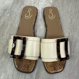 Sam Edelman Inez Slide Sandal in Summer Sand Size 8.5